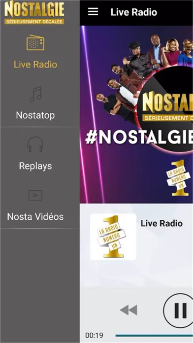 ภาพหน้าจอของ Nostalgie CI
