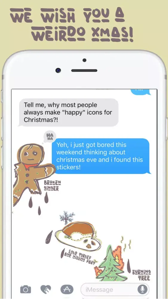 Tangkapan skrin Christmas Weirdo