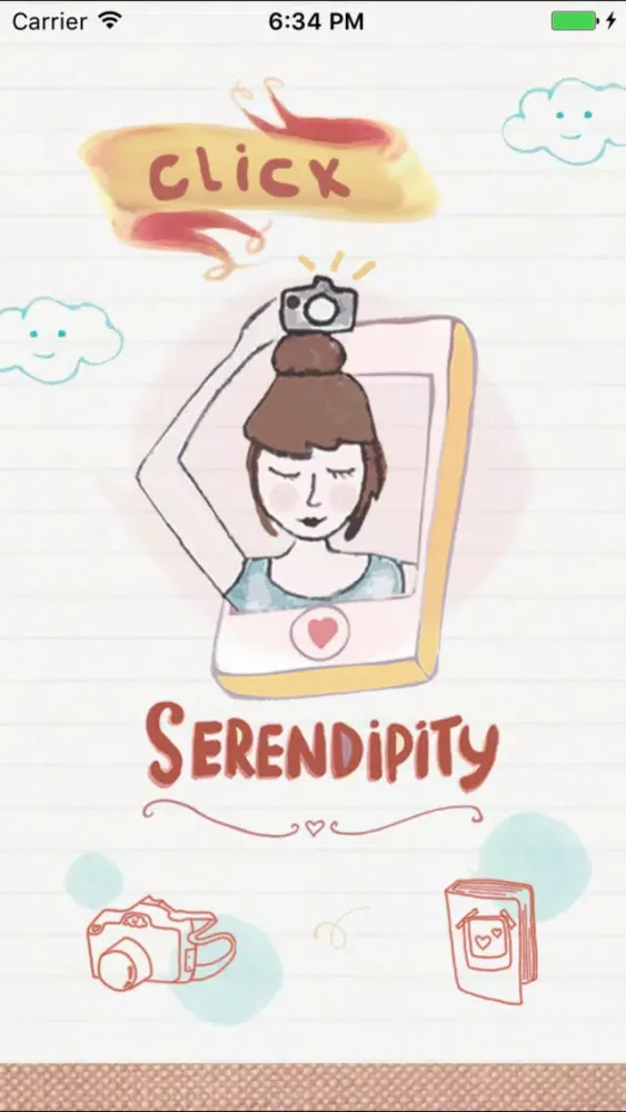 Ảnh chụp màn hình của Click Serendipity