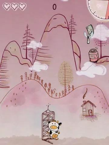 Tangkapan skrin MiniMoo to the moon iPad 