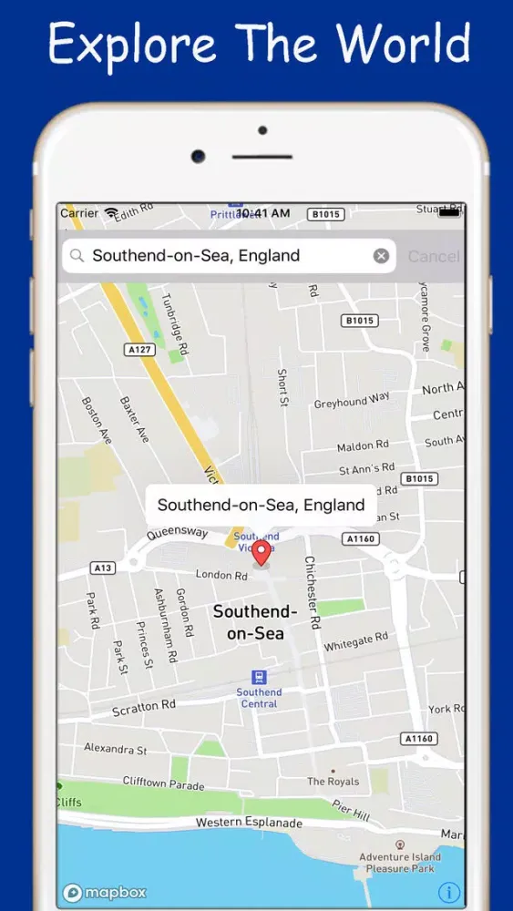 GPS Route Finder & Earth Maps スクリーンショット