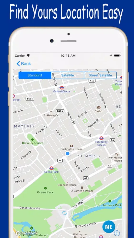 GPS Route Finder & Earth Maps スクリーンショット