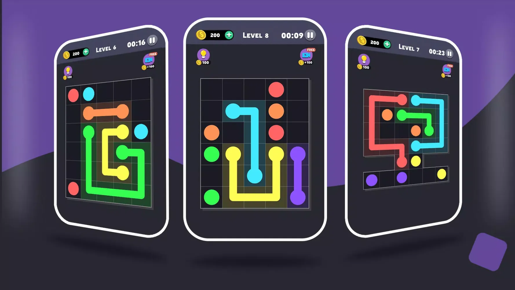 Same Color: Connect Two Dots應用截圖