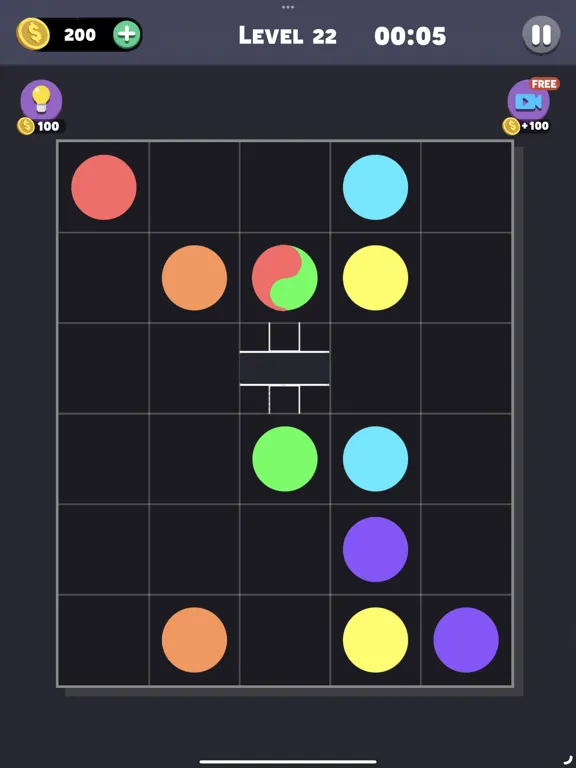 Same Color: Connect Two Dots iPad  Screenshots