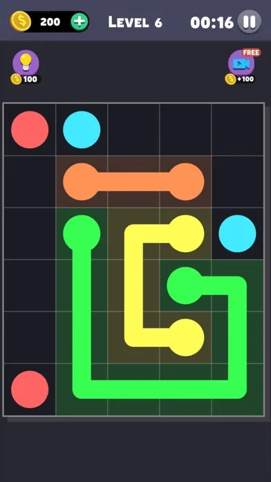Same Color: Connect Two Dots Screenshots