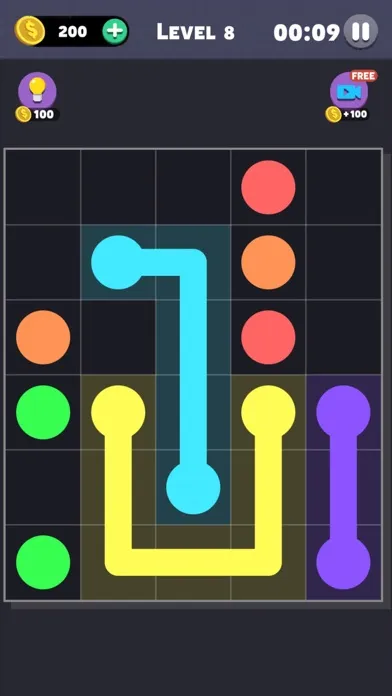 Same Color: Connect Two Dots Screenshots