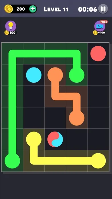 Same Color: Connect Two Dots Screenshots