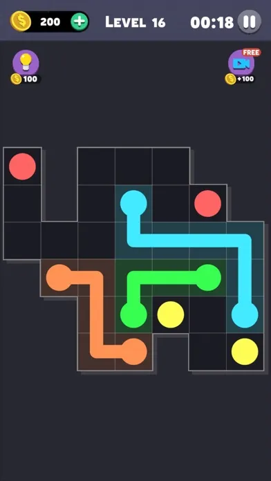 Same Color: Connect Two Dots Screenshots