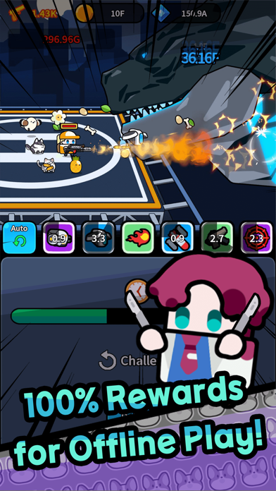 Ảnh chụp màn hình của Legend Z Hunter Idle RPG War