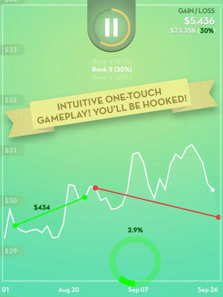 Скриншоты Rainmaker: Ultimate Trading Game iPad 
