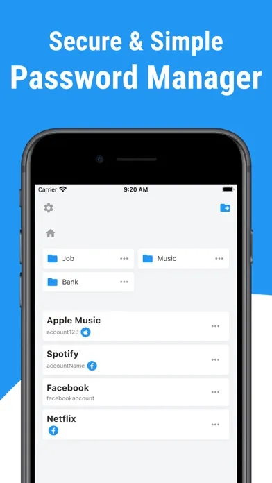 Password Manager - Secure Lock应用截图