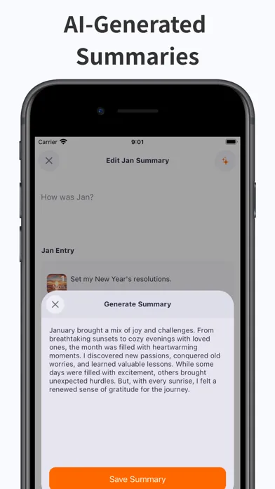 Screenshot di Simple Diary, Journal, Private