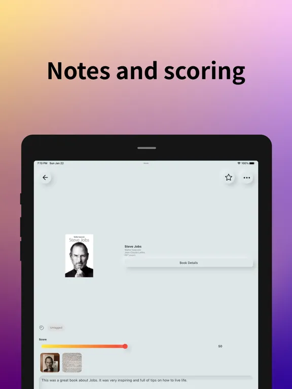 Book Tracker Reading Log - Hon iPad  スクリーンショット