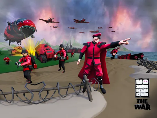 Ảnh chụp màn hình của No Surrender The War iPad 