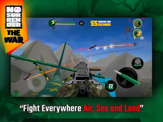 Ảnh chụp màn hình của No Surrender The War iPad 