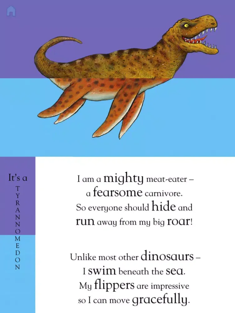 Flip Flap Dinosaurs iPad  Screenshots