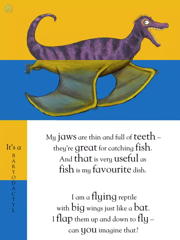 Flip Flap Dinosaurs iPad  Screenshots