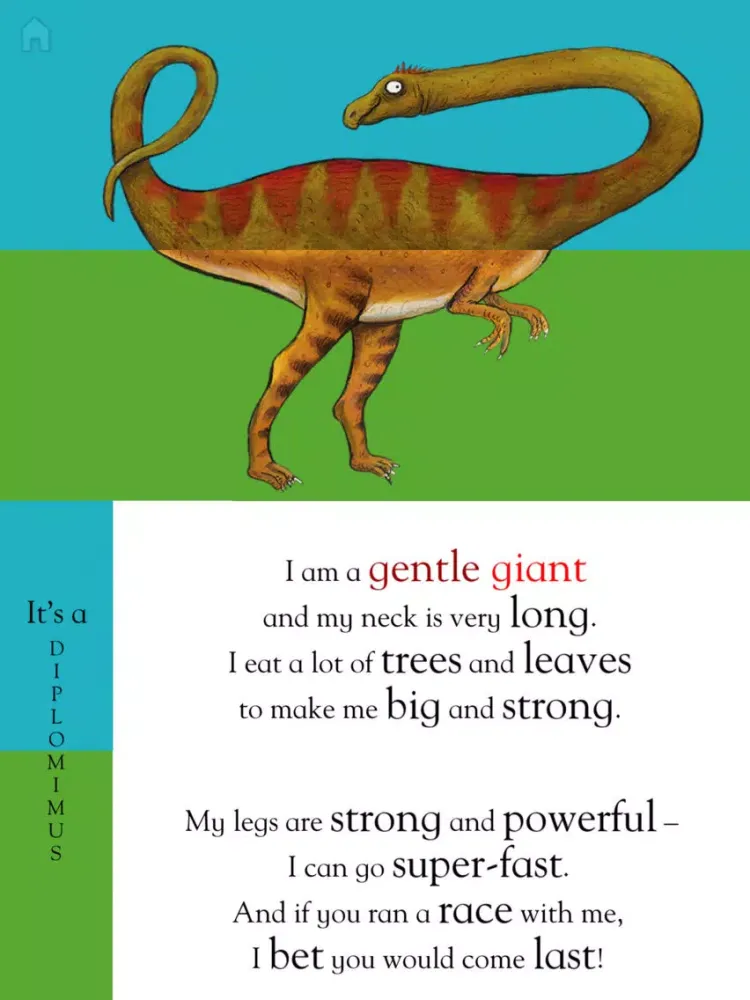 Flip Flap Dinosaurs iPad  Screenshots