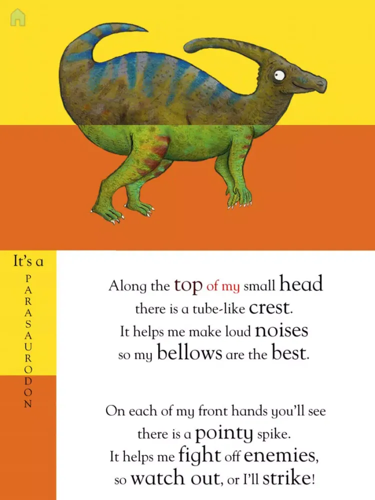 Flip Flap Dinosaurs iPad  Screenshots