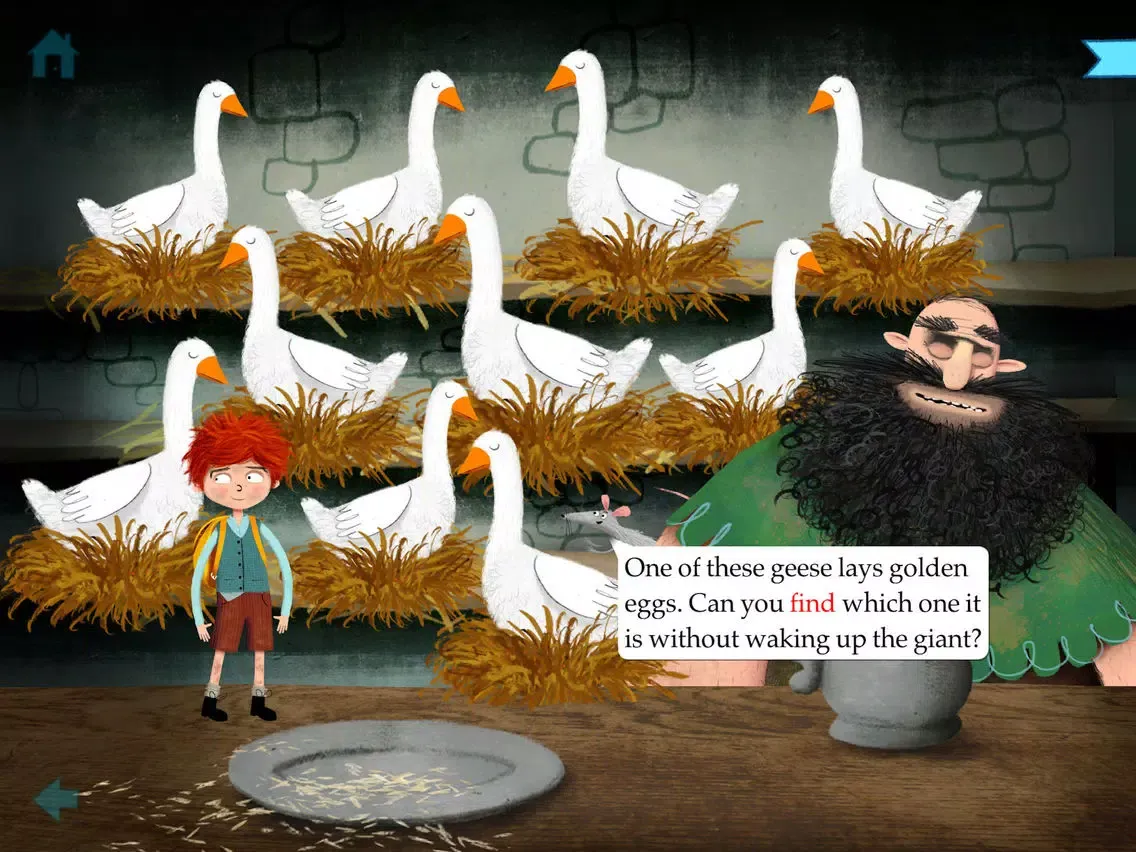 Jack and the Beanstalk by Nosy Crow iPad  Screenshots