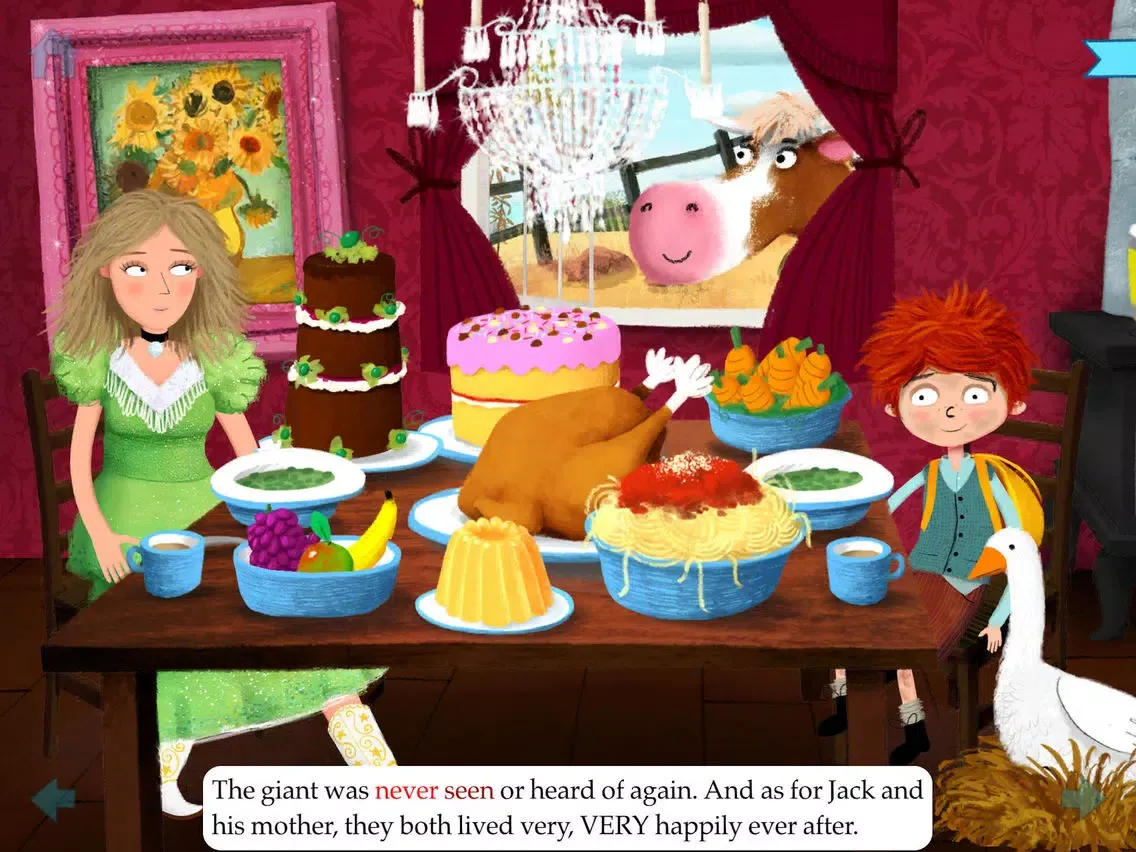 Jack and the Beanstalk by Nosy Crow iPad  Screenshots