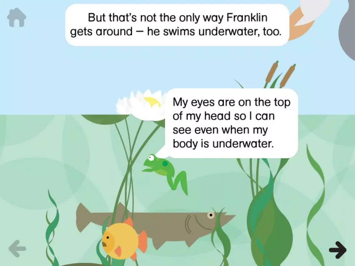 Rounds: Franklin Frog iPad  Screenshots