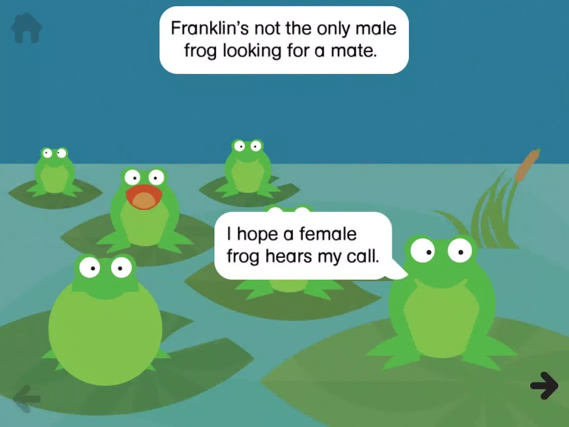 Rounds: Franklin Frog iPad  Screenshots