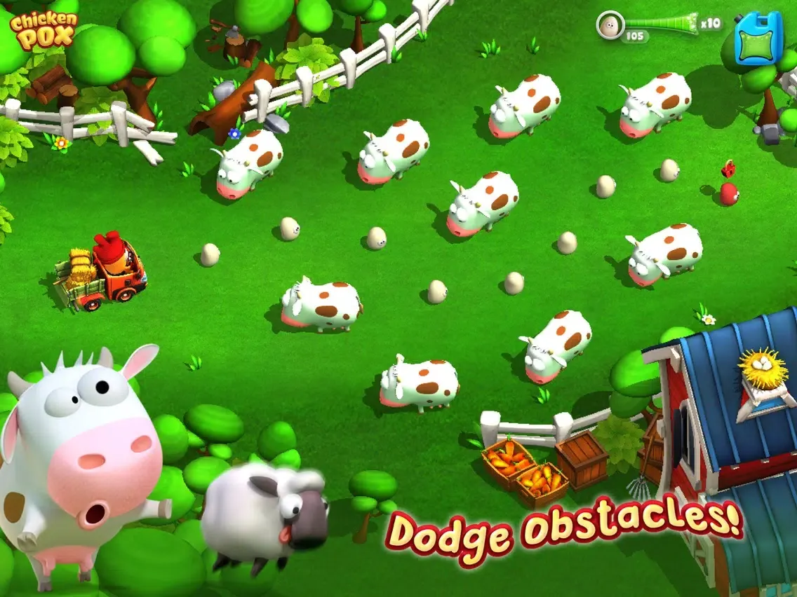 Capturas de tela do Chicken Pox: Scrambled Eggs! iPad 