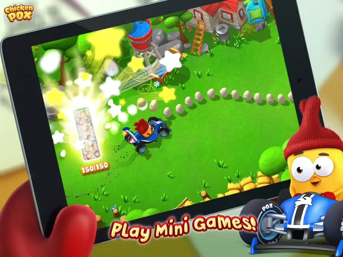 Capturas de tela do Chicken Pox: Scrambled Eggs! iPad 