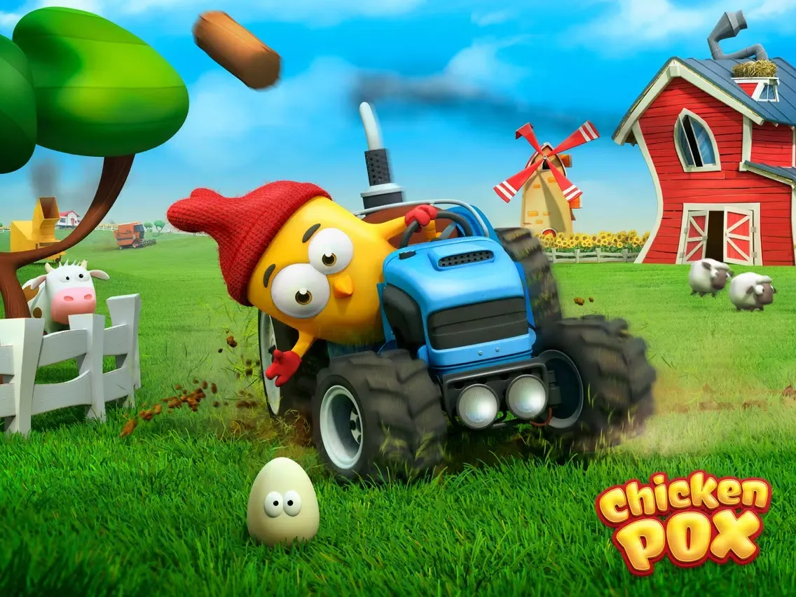 Capturas de tela do Chicken Pox: Scrambled Eggs! iPad 