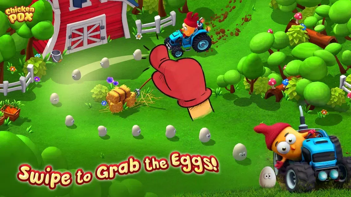 Capturas de tela do Chicken Pox: Scrambled Eggs!