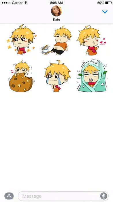 Hiroki Xmas stickers 스크린샷