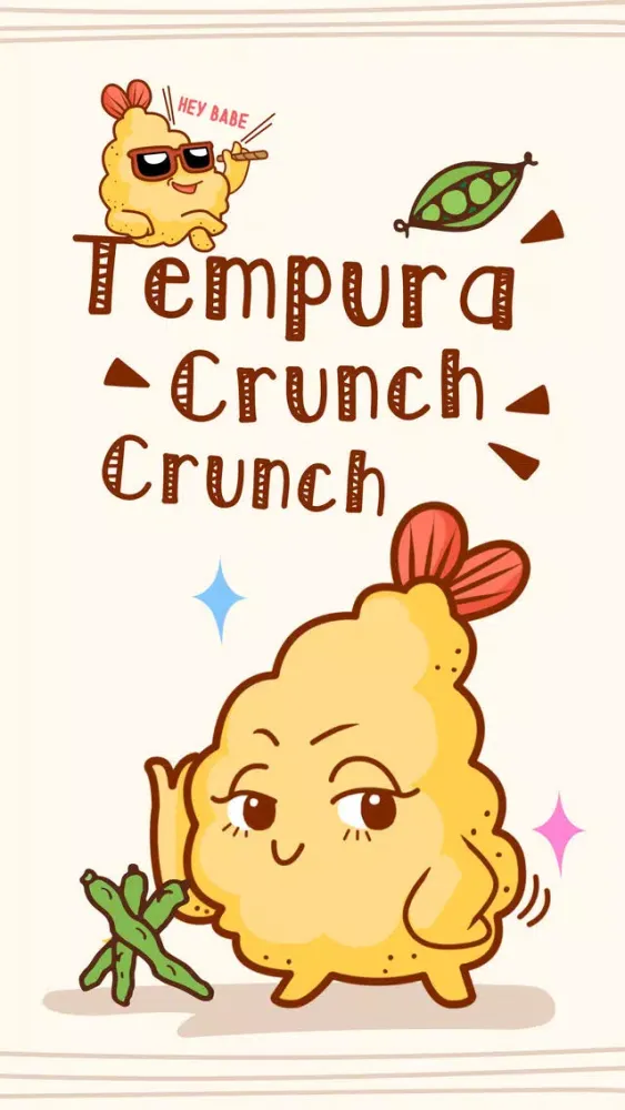 Tempura Crunch Crunch stickers স্ক্রিনশট