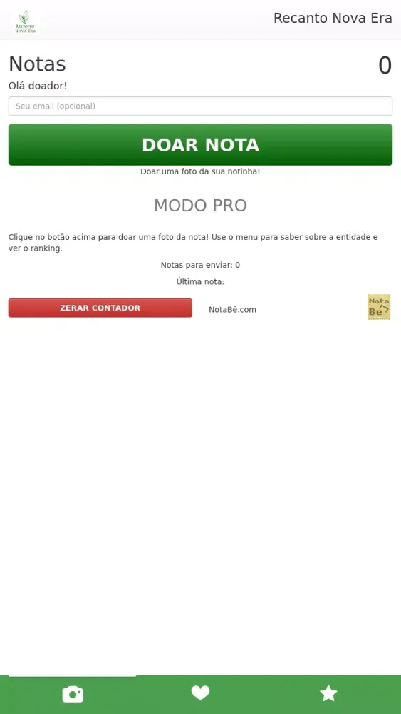 Recanto Nova Era NotaBê應用截圖