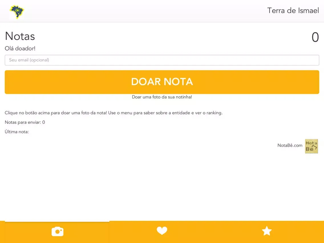 Terra de Ismael NotaBê iPad 应用截图