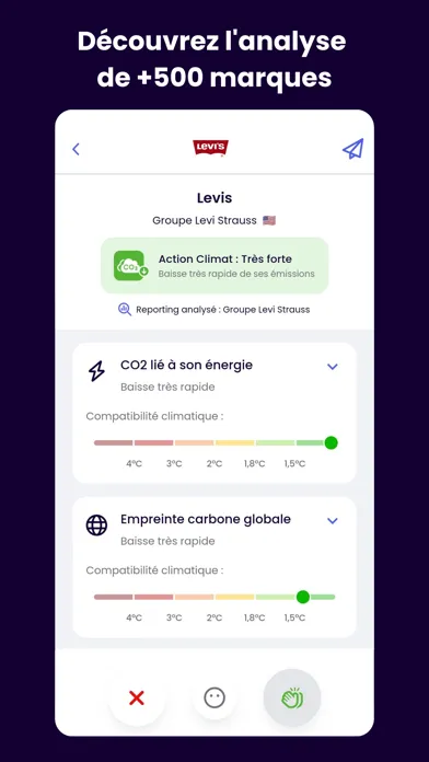 Capturas de tela do Nota Climat