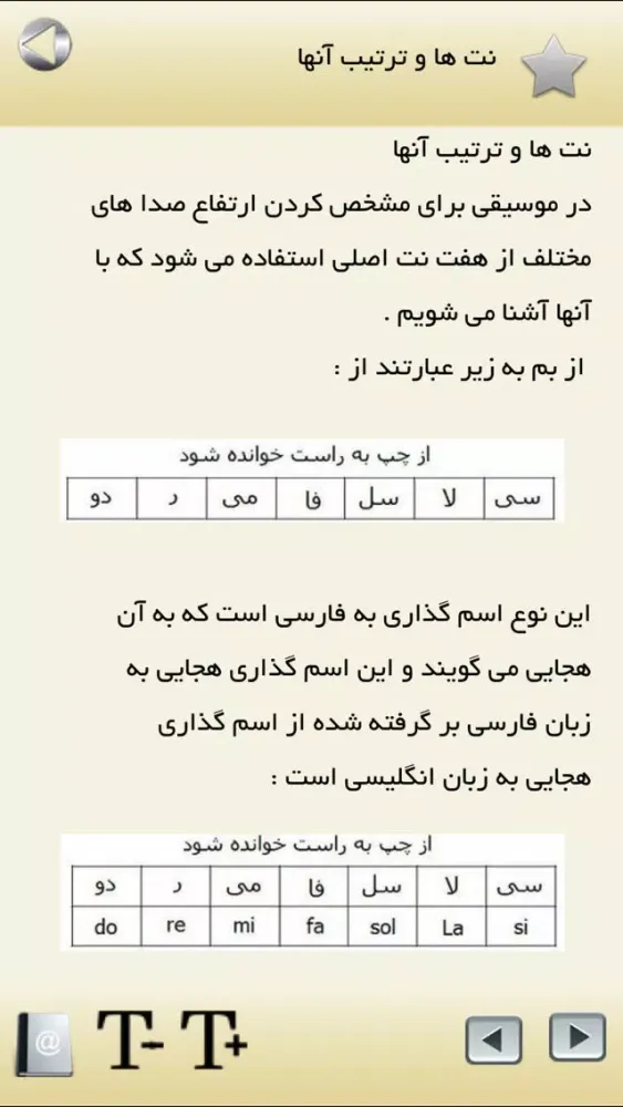 آموزش نت خوانی Ekran Görüntüleri