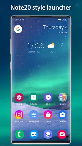 Screenshot di Cool Note20 Launcher Galaxy UI