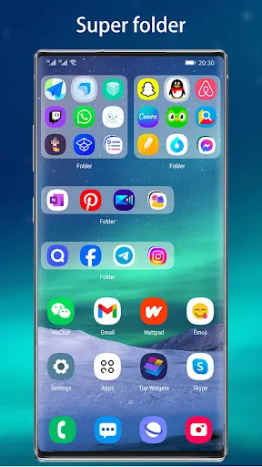 Screenshot di Cool Note20 Launcher Galaxy UI