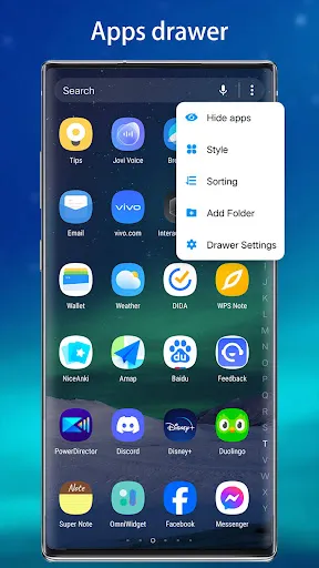 Screenshot di Cool Note20 Launcher Galaxy UI