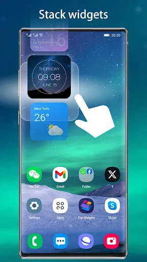 Screenshot di Cool Note20 Launcher Galaxy UI