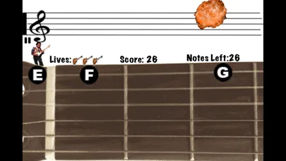 Guitar Note Blast 스크린샷