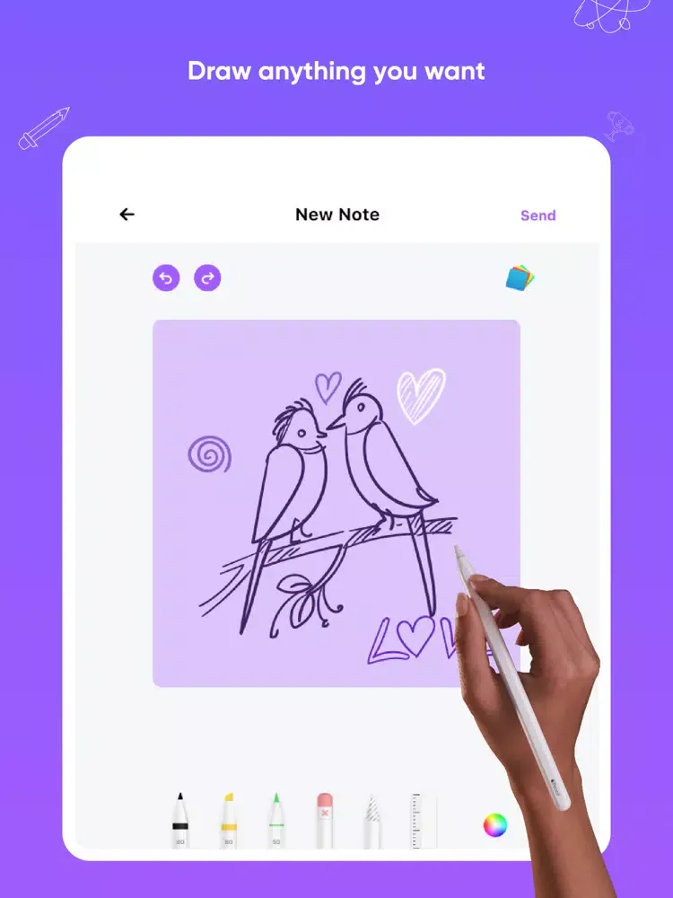 Capturas de pantalla de Drawing Widget - Note Drawing iPad 