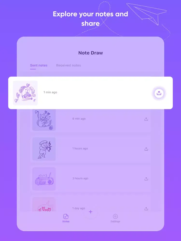 Capturas de pantalla de Drawing Widget - Note Drawing iPad 