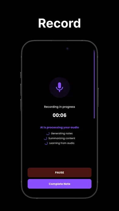 Notely - AI Note Taker Screenshots