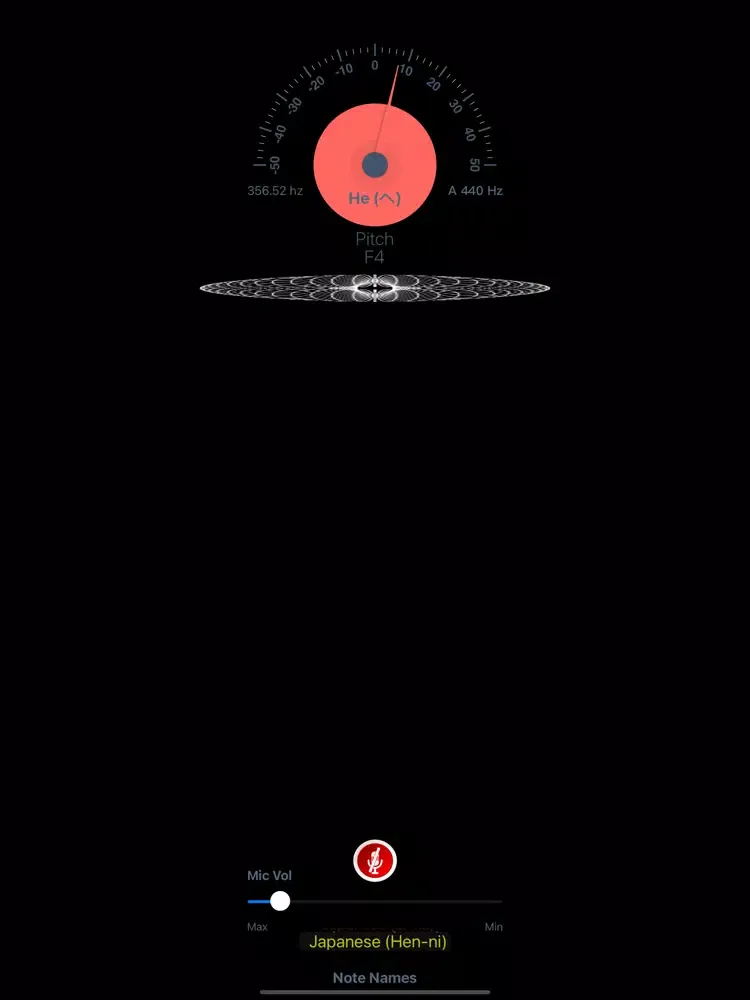 Tangkapan skrin Note Recognizer Detector iPad 