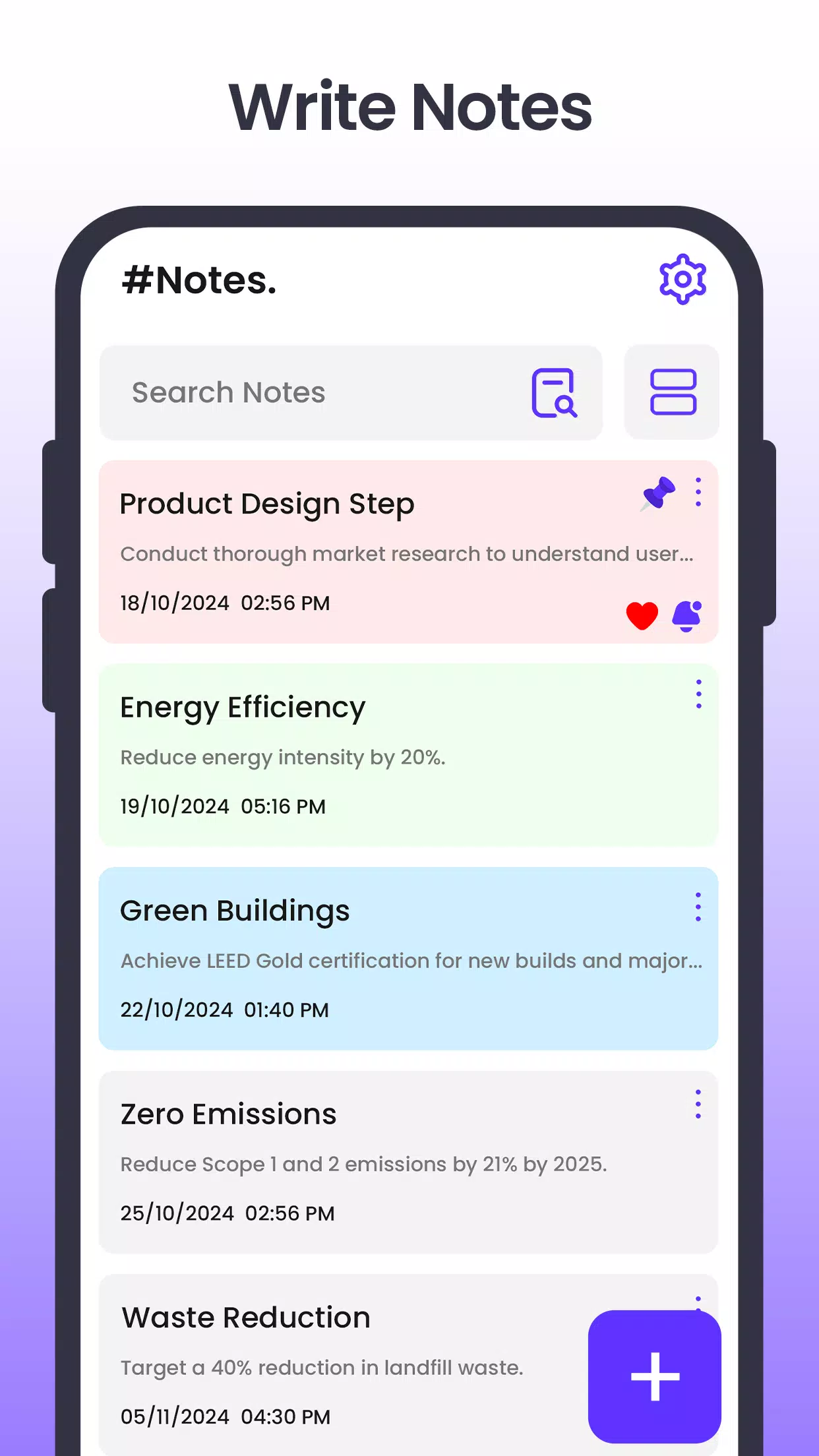 Notes - Notepad & To-Do Lists سکرین شاٹس