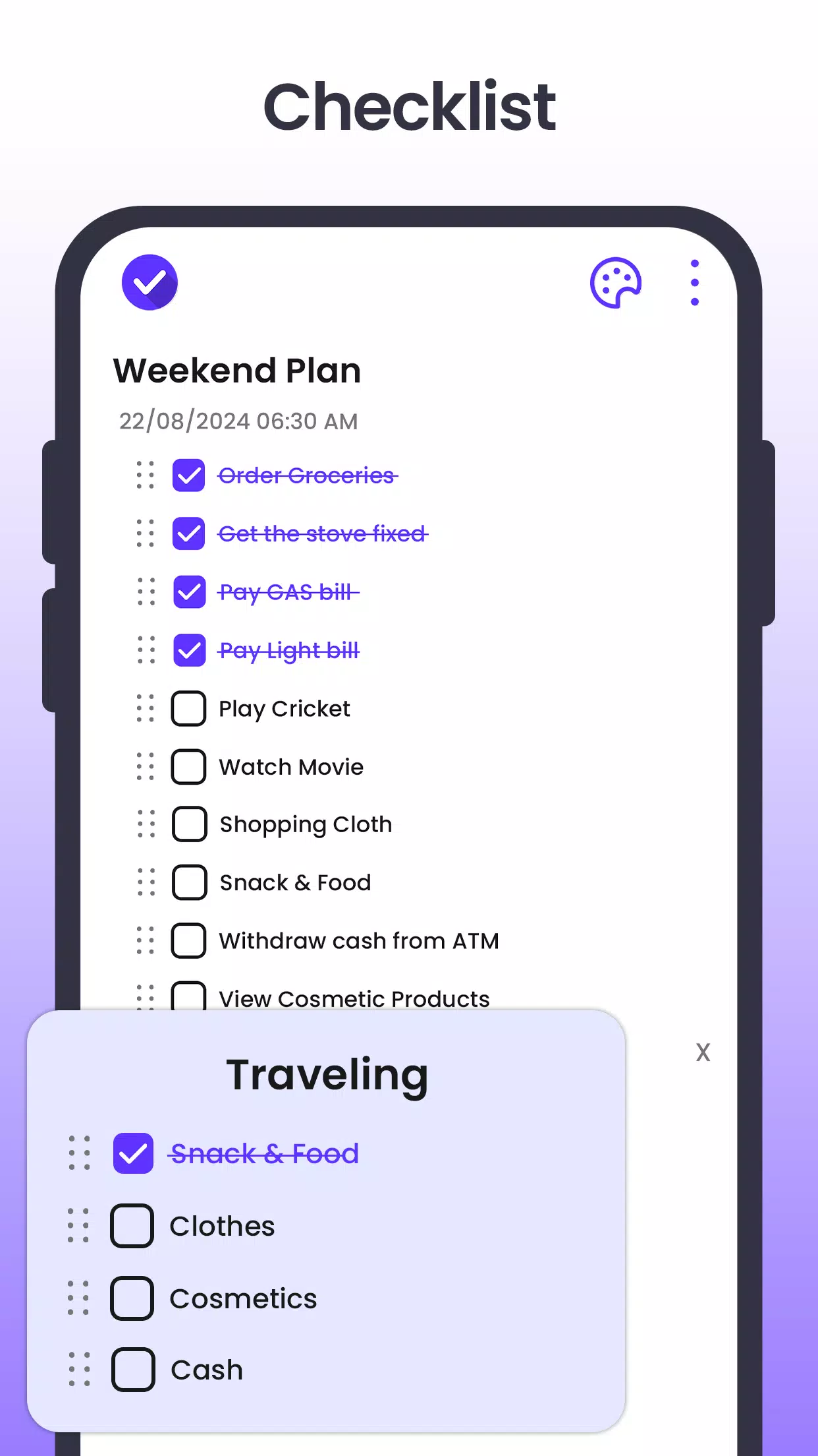 Notes - Notepad & To-Do Lists سکرین شاٹس