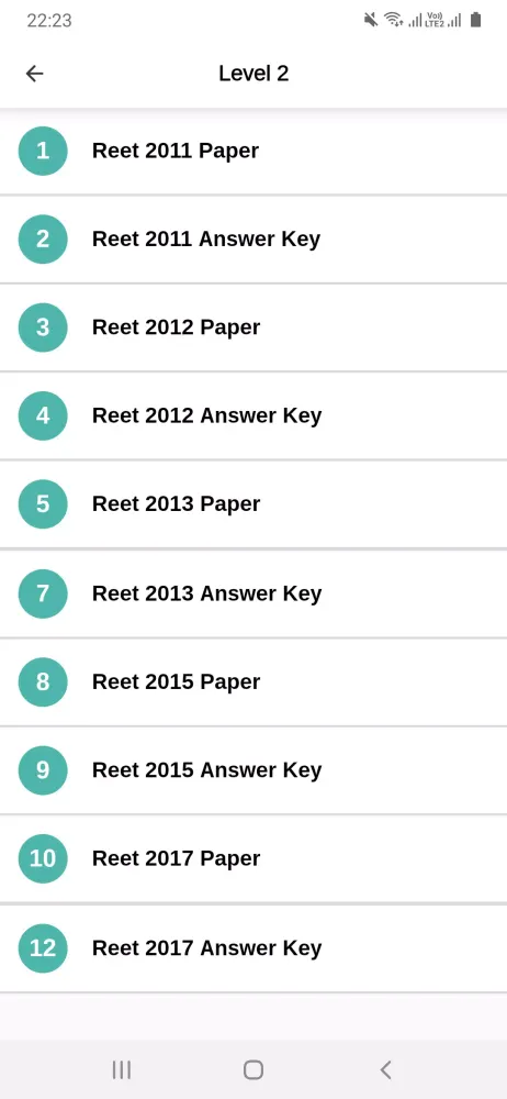 Capturas de pantalla de REET Exam 2025 : PDF Notes