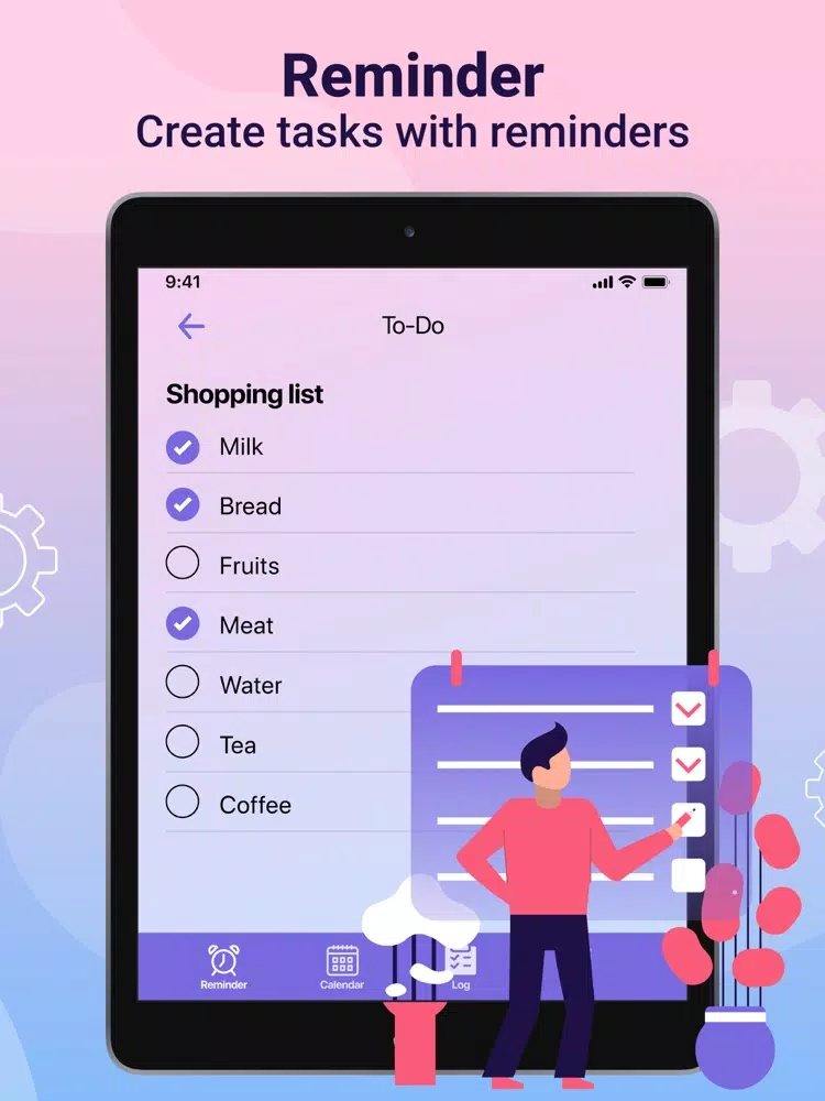 Reminder Alarm : To Do List iPad  스크린샷